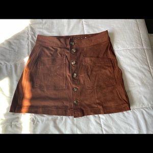 Velvet Brown Skirt!🧚‍♀️
